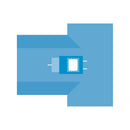 HIP DRAPE WITHOUT POUCHES, 5/CS, SOLD AS CASE CARDINAL 261