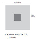 TOWEL DRAPE, WITH ADHESIVE, 18 X 23, STERILE, 10/CS, SOLD AS CASE CARDINAL 261