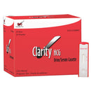 CLARITY HCG TEST CASSETTES, CLIA WAIVED, 25/BX, SOLD AS BOX CLARITY 10001124