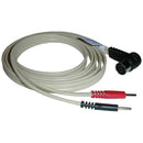 LEADWIRE, RIGHT ANGLE, 120", DUAL PINS, GREY, BLACK PLUG, BLACK & RED PINS, SOLD AS EACH CANADIAN 10000703