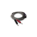 LEADWIRE, 5-PIN DIN, STRAIGHT, 72" LEADS, IVORY, RED PLUG & PINS, SOLD AS EACH CANADIAN 10000703