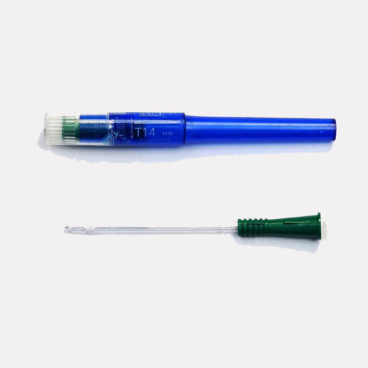 Convatec Cure Medical Closed System Kit Catheter Closed Sys Sngl16Fr Straight Tip Uni 100/Cs -CS16