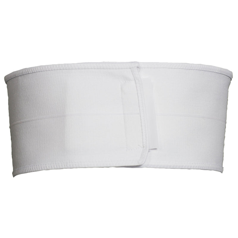 ELASTIC SACRAL SUPPORT W/PAD 6", WHITE, SMALL 28" - 32", SOLD AS EACH CORE 10000752