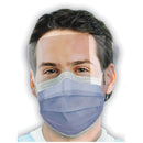 ASTM LEVEL 1 MASK, LATEX FREE , SAPPHIRE, 25/BX, 4 BX/CTN, SOLD AS CARTON CROSSTEX 10000178