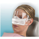 PATIENTS SAFETY MASK, SHIELD, EARLOOP, WHITE, 25/BOX, 8 BX/CS, SOLD AS CASE CROSSTEX 10000178