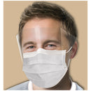 ASTM LEVEL 3 MASK, SPLASH SHIELD, LATEX FREE , BLUE, 25/BX, 4 BX/CTN, SOLD AS CARTON CROSSTEX 10000178