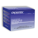 Crosstex Advantage Surgical Mask With Tie-On Laces Mask Surgical Tie On Advantblu 50/Bx 6Bx/Cs -GCSA - BriteSources