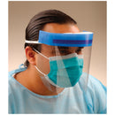 FACE SHIELD, ELASTIC HEADBAND, CLEAR, 9" FULL LENGTH, BULK, 72/CS, SOLD AS CASE CROSSTEX 10000178