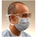 ASTM LEVEL 2 MASK WITH TIE ON LACES, LATEX FREE , BLUE, 50/BX, 6 BX/CS, SOLD AS CASE CROSSTEX 10000178