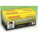Crosstex Isolator Plus N95 Particulate Respirator Respirator N95 Isolator Plblu/Wht 28/Bx 6Bx/Cs -GPRN95 - BriteSources