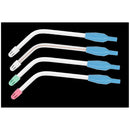 SAFE-FLO™ PLUS SALIVA EJECTOR, CLEAR/WHITE, UNSCENTED. 100/BAG., SOLD AS BAG CROSSTEX 10000178
