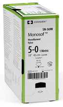 SUTURE, PREMIUM REVERSE CUTTING, SIZE 4-0, BLACK, 18", NEEDLE P-13, 3/8 CIRCLE, 1 DZ/BX, SOLD AS BOX MEDTRONIC/MINIMALLY 10000446