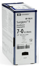 SUTURE, REVERSE CUTTING, SIZE 3-0, BLUE, 18", NEEDLE C-13, 3/8 CIRCLE, 1 DZ/BX, SOLD AS BOX MEDTRONIC/MINIMALLY 10000446