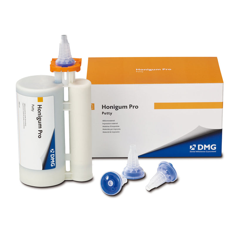 HONIGUM PRO MIXSTAR PUTTY, INCLUDES: 380ML CARTRIDGE, MIXSTAR MIXING TIPS, SOLD AS EACH DMG 10000221