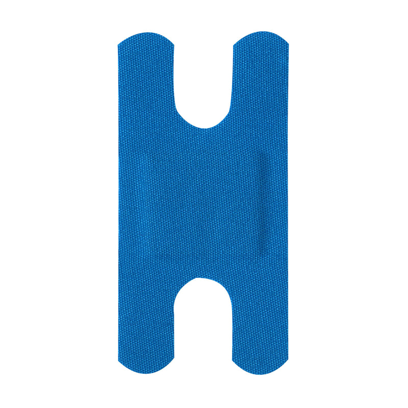 Dukal Adhesive Bandages Bandage Adh Lightweight Fabricmetal Blu 1.5X3 3300/Rl 6Rl/Cs -163703 - BriteSources