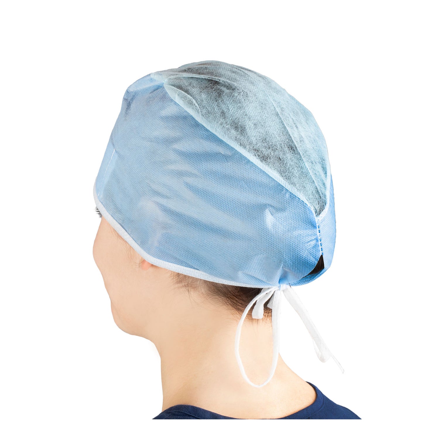 DUKAL SURGEONS CAPS CAP SURGEON ADJ TIES ONE SZBLU 100/BX 5BX/CS