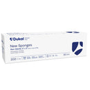 SPONGE, 4" X 4", NON-WOVEN NEW SPONGE, NON-STERILE, 4-PLY, 200/BG, 10 BG/CS, SOLD AS CASE DUKAL 10000117