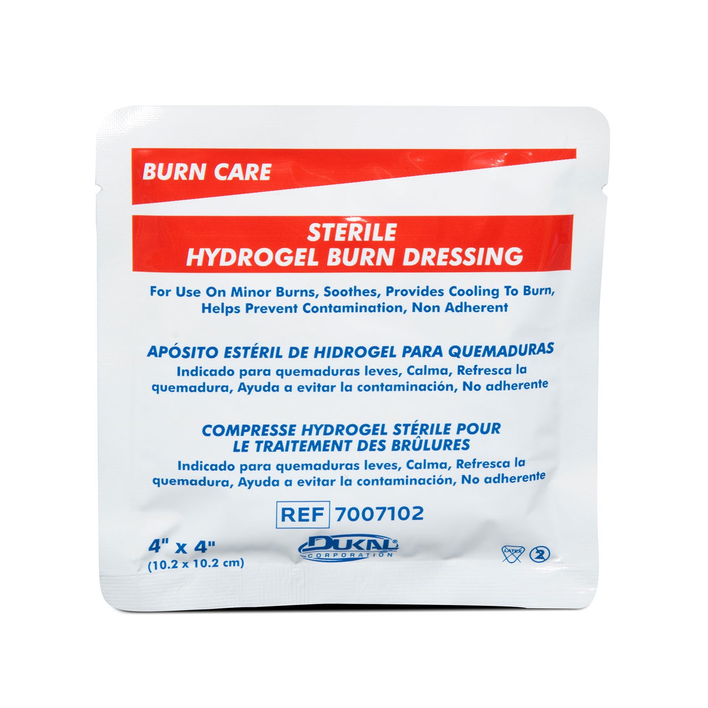 Dukal Burn Care Dressing Burn 4X4 St 1/Pk20Pk/Bx 12Bx/Cs