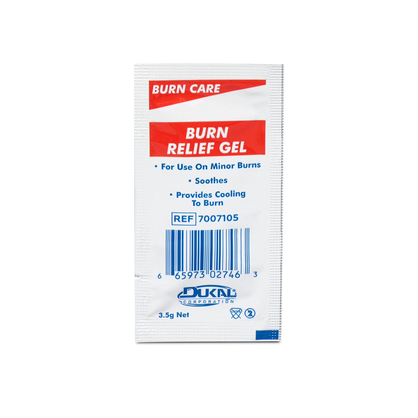 Dukal Burn Care Sachet Burn Gel 3.5G St 6/Bx100Bx/Cs