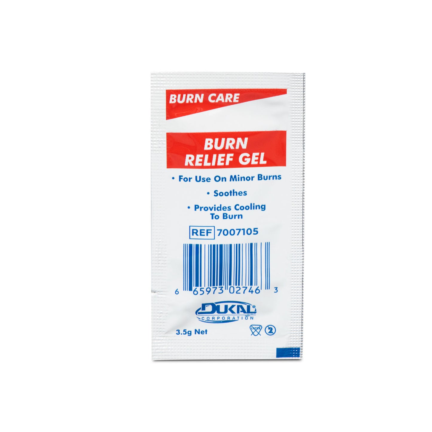 Dukal Burn Care Sachet Burn Gel 3.5G Bulk St1000/Cs