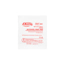 ALCOHOL PREP PADS, MEDIUM, 2-PLY, STERILE, 200/BX, 20 BX/CS, SOLD AS CASE DUKAL 10000117