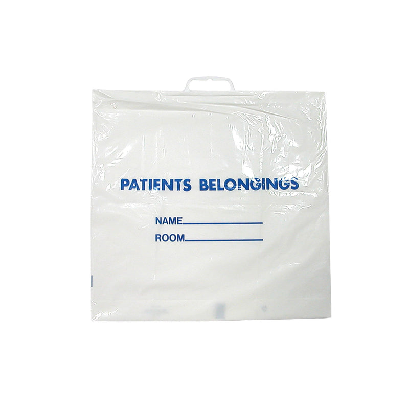 DUKAL DAWNMIST PATIENT BELONGINGS BAGS BAG PATIENT BELONGING CLEARHANDLE 20X18.5 250/CS