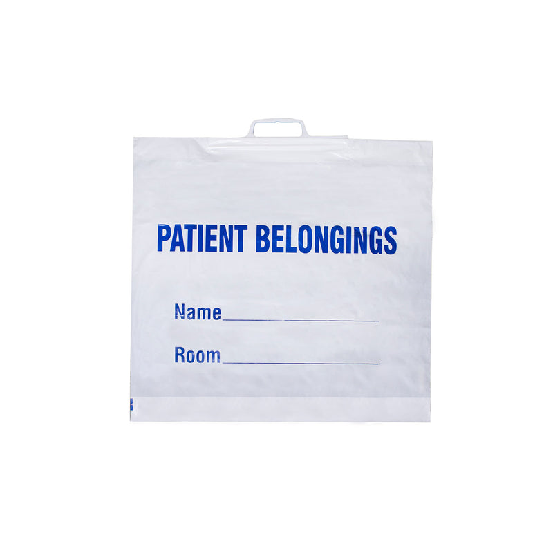 DUKAL DAWNMIST PATIENT BELONGINGS BAGS BAG PATIENT BELONGING WHTHANDLE 20X18.5 250/CS