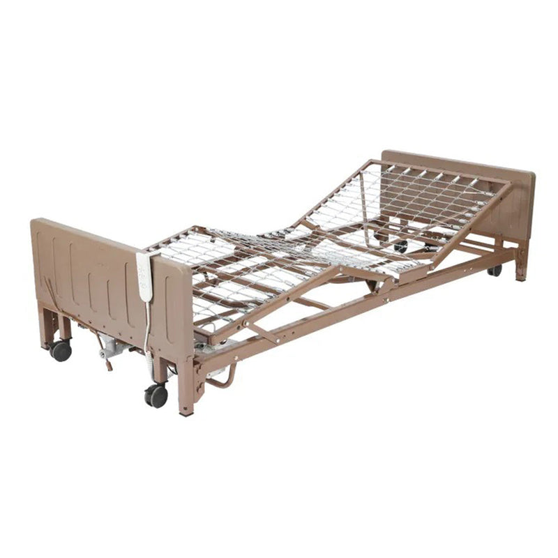 3 MOTOR HI/LO HOMECARE BED WITH UNIVERSAL ENDS, FULL RAIL + FOAM MATTRESS, 36", SOLD AS EACH DYNAREX 10000058