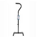 QUAD CANE - LARGE BASE, ADULT, SOLD AS EACH DYNAREX 10000058