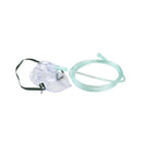 OXYGEN MEDIUM-CONCENTRATION ELONGATED MASK +7' TUBING, PED/UNIVERSAL CONNECTOR, 50/CS, SOLD AS CASE DYNAREX 10000058