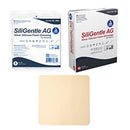 SILVER SILICONE FOAM DRESSING, BORDERED, 6" X 6", 10/BX, 5 BX/CS, SOLD AS CASE DYNAREX 10000058