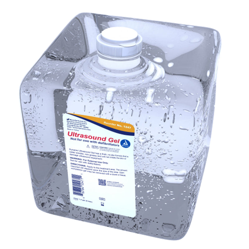 Dynarex Ultrasound Gel Ultrasound Gel, 0.25 Liter (8.5 Fl Oz), Clear, 12/Cs -1245