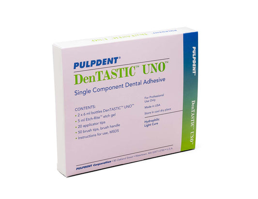 Pulpdent Dentastic Uno Light Cure Dental Adhesive Un1090 Adhesive Light Curedentastic Uno Kit -UNO