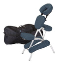 CHAIR MASSAGE PACKAGE INCLUDES: CHAIR, CARRYING CASE, STERNUM PAD & STRAP, MYSTIC BLUE, SOLD AS EACH EARTHLITE 10000709