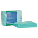CLEANING TOWEL, 1/4 FOLD, GREEN/ WHITE, 21" X 11.5", 600 SHT/BX, 1 BX/CS, SOLD AS CASE ESSITY 10001226