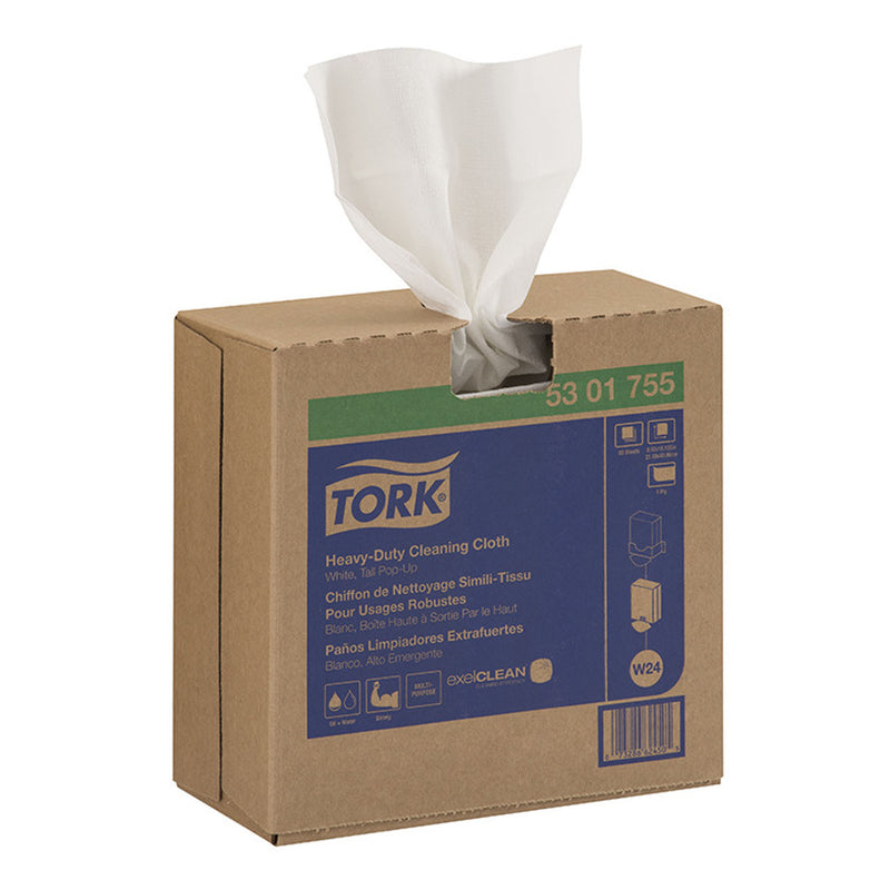 INDUSTRIAL CLEANING CLOTH, TOP-PAK, PREMIUM, GRAY, 1-PLY, EMBOSSED, W4, 16.9" X 14", 120 SHT/PK, 5 PK/CS, SOLD AS CASE ESSITY 10001226