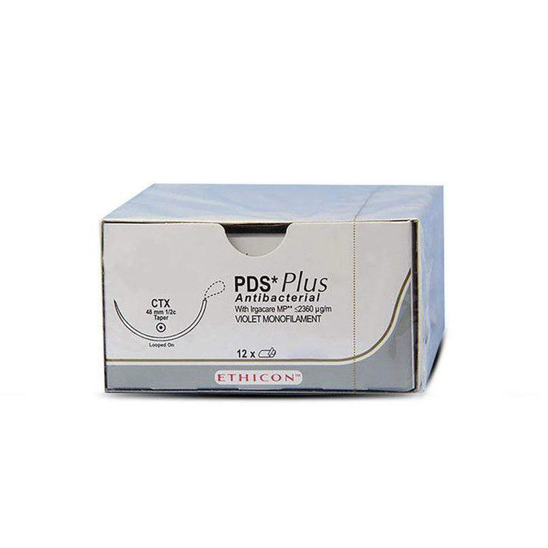 SUTURE, SPIRAL, VIOLET MONOFILAMENT, SIZE 3-0, NEEDLE PS, 70 CM, 12/BX, SOLD AS BOX ETHICON 243