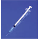 TUBERCULIN SYRINGE ONLY, 1CC, LOW DEAD SPACE PLUNGER, LUER SLIP WITH CAP, 100/BX, 10 BX/CS, SOLD AS CASE EXEL 244
