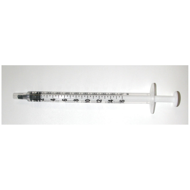 EXEL TB TUBERCULIN SYRINGES WITH LUER SLIP SYRINGE ONLY TB 1CC LUER SLIP100/BX 10BX/CS