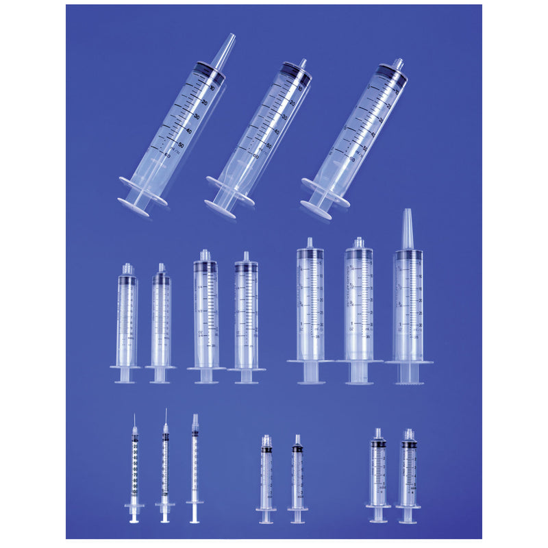 SYRINGE ONLY, LUER LOCK, 30-35CC, NON-STERILE, BULK, 400/CS, SOLD AS CASE EXEL 244