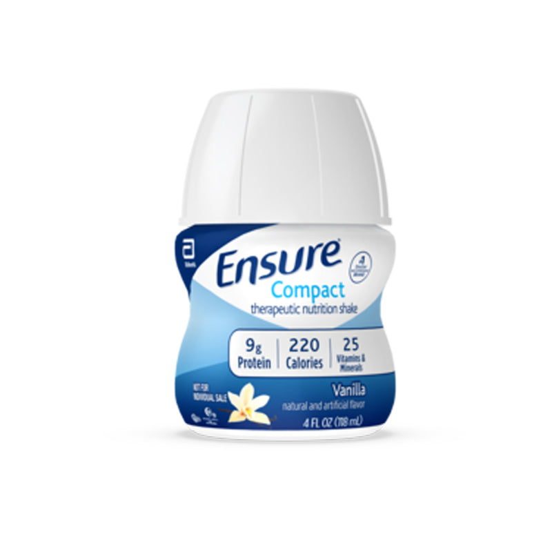 Ensure® Compact Therapeutic Nutrition Shake, Vanilla Flavor, 4-Ounce Bottle, Sold As 24/Case Abbott 64356