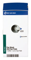 First Aid Only/Acme United Refill Items For Kits Refill Sc Eyewash 1Oz Btleyepads Per Bx -FAE-6021 - BriteSources
