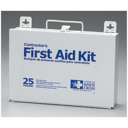 First Aid Only/Acme United 25 Person Basic Bulk Kit First Aid Kt 25 Person Metalcs -224-U