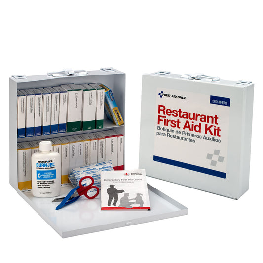 First Aid Only/Acme United Industrial Kits First Aid Kit 75 Personrestaurant Metal Cs -260-U/FAO