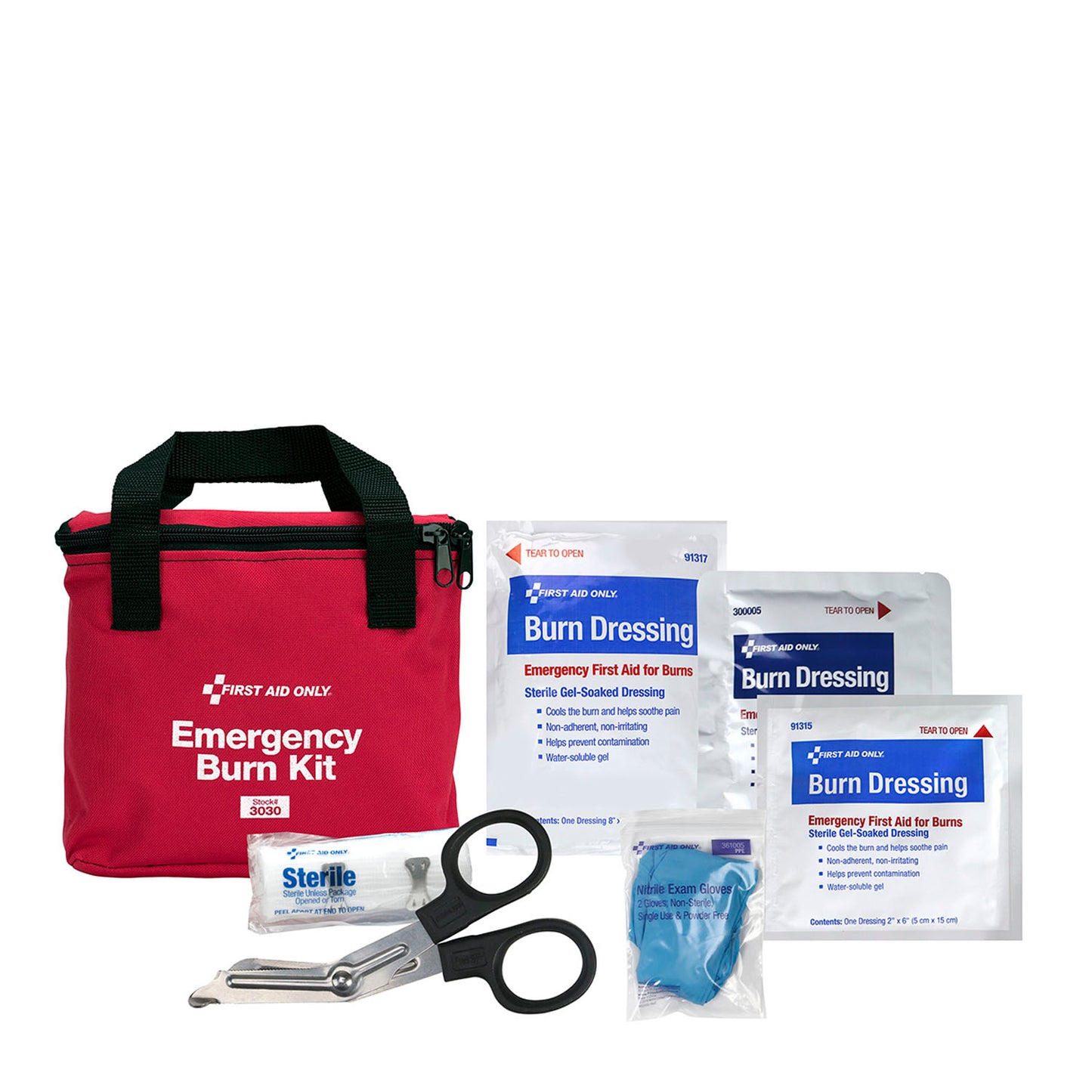 First Aid Only/Acme United Burn Care First Aid Kits Burn Care Kt Fabric Cs -3030