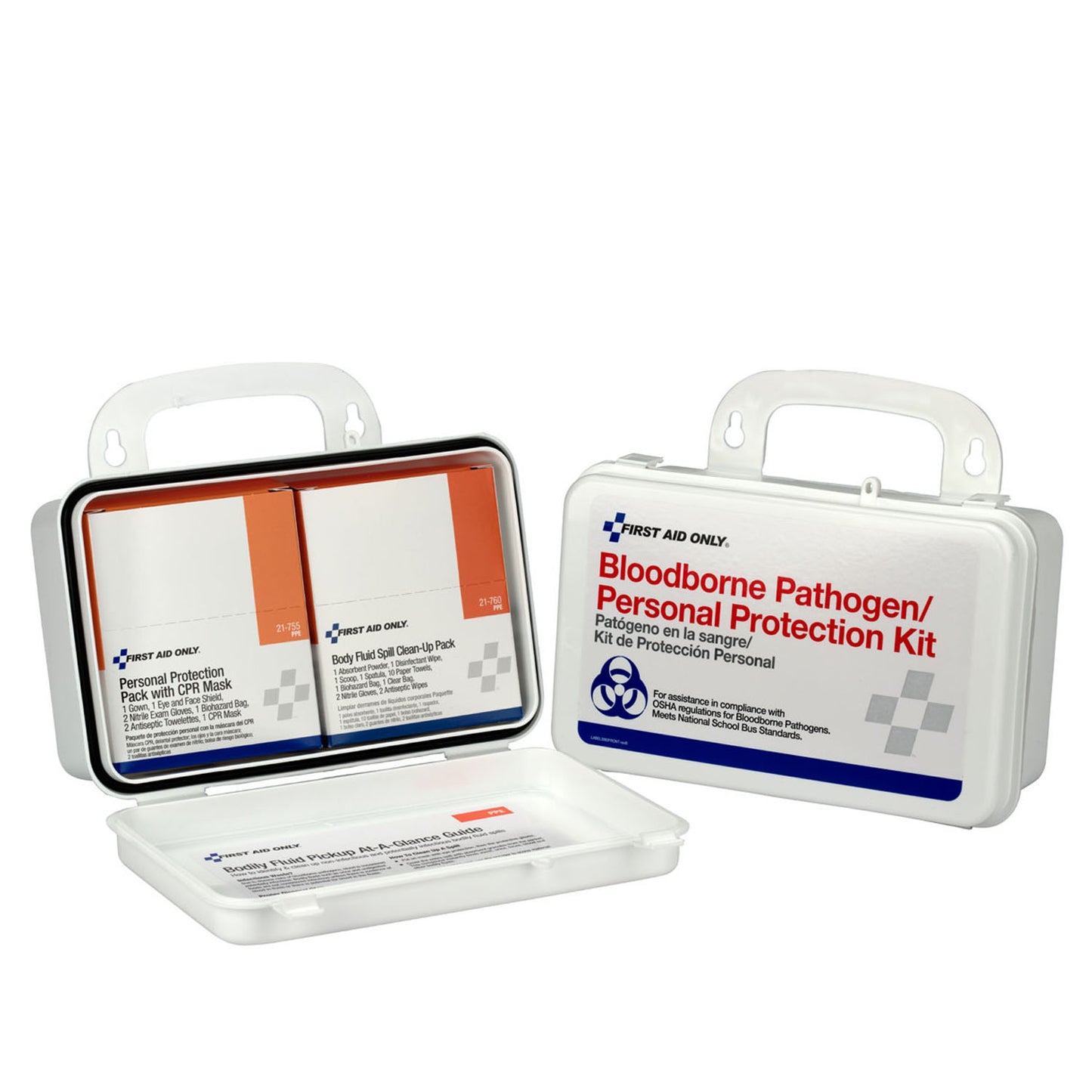 First Aid Only/Acme United Spill Clean Up Kit Kt Bbp Unitized Spill Clean Upw/Cpr Plastic Cs -3065