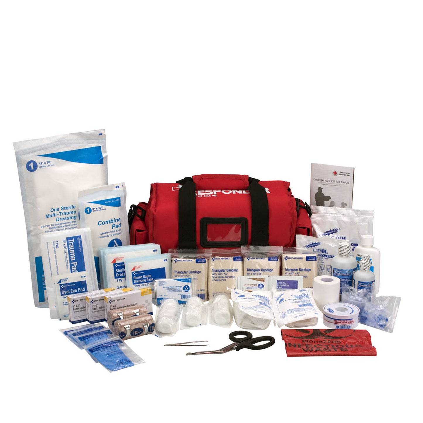 First Aid Only/Acme United First Responder Kit First Responder Kit 158 Piecebag -520-FR