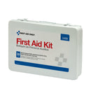 FIRST AID KIT, 10 UNIT, WEATHERPROOF STEEL, CUSTOM LOGO , 48/CS, SOLD AS CASE FIRST 10000455