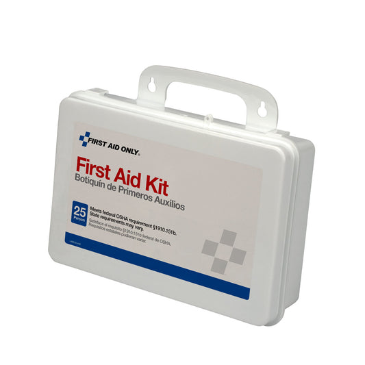 First Aid Only/Acme United First Aid Kits First Aid Only 25Prson Plasticcs Custom Logo 48/Cs -6082C