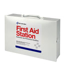 2 SHELF INDUSTRIAL STATION, 516 PIECE, METAL CABINET W/ 8 POCKET VINYL LINER, SOLD AS EACH FIRST 10000455